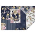 thumbnail image 1 of Pioneer Flower Floral Print Pattern Rectangle Tablecloth 60"x84",Waterproof Polyester Rectangle Table Cloth, Wipeable Spillproof Polyester Tablecloth for Dining, Camping, Indoor and Outdoor, 1 of 5