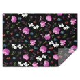 thumbnail image 1 of Pioneer Flower Floral Print Pattern Rectangle Tablecloth 60"x84",Waterproof Polyester Rectangle Table Cloth, Wipeable Spillproof Polyester Tablecloth for Dining, Camping, Indoor and Outdoor, 1 of 5