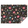 thumbnail image 1 of Pioneer Flower Floral Print Pattern Rectangle Tablecloth 60"x84",Waterproof Polyester Rectangle Table Cloth, Wipeable Spillproof Polyester Tablecloth for Dining, Camping, Indoor and Outdoor, 1 of 5