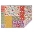 thumbnail image 1 of Pioneer Flower Floral Print Pattern Rectangle Tablecloth 60"x84",Waterproof Polyester Rectangle Table Cloth, Wipeable Spillproof Polyester Tablecloth for Dining, Camping, Indoor and Outdoor, 1 of 5