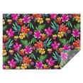 thumbnail image 1 of Pioneer Flower Floral Print Pattern Rectangle Tablecloth 60"x84",Waterproof Polyester Rectangle Table Cloth, Wipeable Spillproof Polyester Tablecloth for Dining, Camping, Indoor and Outdoor, 1 of 5