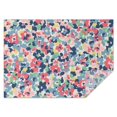 thumbnail image 1 of Pioneer Flower Floral Print Pattern Rectangle Tablecloth 60"x84",Waterproof Polyester Rectangle Table Cloth, Wipeable Spillproof Polyester Tablecloth for Dining, Camping, Indoor and Outdoor, 1 of 5