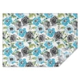 thumbnail image 1 of Pioneer Flower Floral Print Pattern Rectangle Tablecloth 60"x84",Waterproof Polyester Rectangle Table Cloth, Wipeable Spillproof Polyester Tablecloth for Dining, Camping, Indoor and Outdoor, 1 of 5