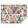 thumbnail image 1 of Pioneer Flower Floral Print Pattern Rectangle Tablecloth 60"x84",Waterproof Polyester Rectangle Table Cloth, Wipeable Spillproof Polyester Tablecloth for Dining, Camping, Indoor and Outdoor, 1 of 5