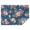 thumbnail image 1 of Pioneer Flower Floral Print Pattern Rectangle Tablecloth 60"x84",Waterproof Polyester Rectangle Table Cloth, Wipeable Spillproof Polyester Tablecloth for Dining, Camping, Indoor and Outdoor, 1 of 5