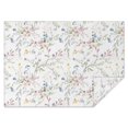 thumbnail image 1 of Pioneer Flower Floral Print Pattern Rectangle Tablecloth 60"x84",Waterproof Polyester Rectangle Table Cloth, Wipeable Spillproof Polyester Tablecloth for Dining, Camping, Indoor and Outdoor, 1 of 5