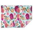 thumbnail image 1 of Pioneer Flower Floral Print Pattern Rectangle Tablecloth 60"x84",Waterproof Polyester Rectangle Table Cloth, Wipeable Spillproof Polyester Tablecloth for Dining, Camping, Indoor and Outdoor, 1 of 5