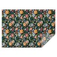 thumbnail image 1 of Pioneer Flower Floral Print Pattern Rectangle Tablecloth 60"x84",Waterproof Polyester Rectangle Table Cloth, Wipeable Spillproof Polyester Tablecloth for Dining, Camping, Indoor and Outdoor, 1 of 5
