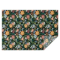 Pioneer Flower Floral Print Pattern Rectangle Tablecloth 60"x84",Waterproof Polyester Rectangle Table Cloth, Wipeable Spillproof Polyester Tablecloth for Dining, Camping, Indoor and Outdoor