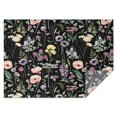 thumbnail image 1 of Pioneer Flower Floral Print Pattern Rectangle Tablecloth 60"x84",Waterproof Polyester Rectangle Table Cloth, Wipeable Spillproof Polyester Tablecloth for Dining, Camping, Indoor and Outdoor, 1 of 5