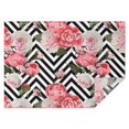 thumbnail image 1 of Pioneer Flower Floral Print Pattern Rectangle Tablecloth 60"x84",Waterproof Polyester Rectangle Table Cloth, Wipeable Spillproof Polyester Tablecloth for Dining, Camping, Indoor and Outdoor, 1 of 5