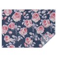 thumbnail image 1 of Pioneer Flower Floral Print Pattern Rectangle Tablecloth 60"x84",Waterproof Polyester Rectangle Table Cloth, Wipeable Spillproof Polyester Tablecloth for Dining, Camping, Indoor and Outdoor, 1 of 5