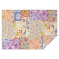 thumbnail image 1 of Pioneer Flower Floral Print Pattern Rectangle Tablecloth 60"x84",Waterproof Polyester Rectangle Table Cloth, Wipeable Spillproof Polyester Tablecloth for Dining, Camping, Indoor and Outdoor, 1 of 5