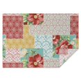 thumbnail image 1 of Pioneer Flower Floral Print Pattern Rectangle Tablecloth 60"x84",Waterproof Polyester Rectangle Table Cloth, Wipeable Spillproof Polyester Tablecloth for Dining, Camping, Indoor and Outdoor, 1 of 5