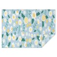 thumbnail image 1 of Pioneer Flower Floral Print Pattern Rectangle Tablecloth 60"x84",Waterproof Polyester Rectangle Table Cloth, Wipeable Spillproof Polyester Tablecloth for Dining, Camping, Indoor and Outdoor, 1 of 5