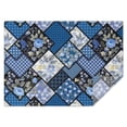 thumbnail image 1 of Pioneer Flower Floral Print Pattern Rectangle Tablecloth 60"x84",Waterproof Polyester Rectangle Table Cloth, Wipeable Spillproof Polyester Tablecloth for Dining, Camping, Indoor and Outdoor, 1 of 5