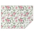 thumbnail image 1 of Pioneer Flower Floral Print Pattern Rectangle Tablecloth 60"x84",Waterproof Polyester Rectangle Table Cloth, Wipeable Spillproof Polyester Tablecloth for Dining, Camping, Indoor and Outdoor, 1 of 5