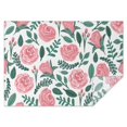 thumbnail image 1 of Pioneer Flower Floral Print Pattern Rectangle Tablecloth 60"x84",Waterproof Polyester Rectangle Table Cloth, Wipeable Spillproof Polyester Tablecloth for Dining, Camping, Indoor and Outdoor, 1 of 5