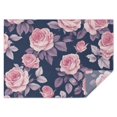 thumbnail image 1 of Pioneer Flower Floral Print Pattern Rectangle Tablecloth 60"x84",Waterproof Polyester Rectangle Table Cloth, Wipeable Spillproof Polyester Tablecloth for Dining, Camping, Indoor and Outdoor, 1 of 5