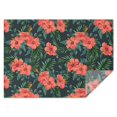 thumbnail image 1 of Pioneer Flower Floral Print Pattern Rectangle Tablecloth 60"x84",Waterproof Polyester Rectangle Table Cloth, Wipeable Spillproof Polyester Tablecloth for Dining, Camping, Indoor and Outdoor, 1 of 5