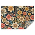 thumbnail image 1 of Pioneer Flower Floral Print Pattern Rectangle Tablecloth 60"x84",Waterproof Polyester Rectangle Table Cloth, Wipeable Spillproof Polyester Tablecloth for Dining, Camping, Indoor and Outdoor, 1 of 5