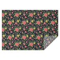 thumbnail image 1 of Pioneer Flower Floral Print Pattern Rectangle Tablecloth 60"x84", Waterproof Polyester Table Cloth, Wipeable Spillproof for Dining Camping Indoor Outdoor, 1 of 5