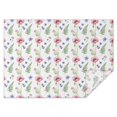 thumbnail image 1 of Pioneer Flower Floral Print Pattern Rectangle Tablecloth 60"x84", Waterproof Polyester Table Cloth, Wipeable Spillproof for Dining Camping Indoor Outdoor, 1 of 5