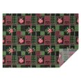 thumbnail image 1 of Pioneer Flower Floral Print Pattern Rectangle Tablecloth 60"x84", Waterproof Polyester Table Cloth, Wipeable Spillproof for Dining Camping Indoor Outdoor, 1 of 5