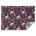 thumbnail image 1 of Pioneer Flower Floral Print Pattern Rectangle Tablecloth 60"x84", Waterproof Polyester Table Cloth, Wipeable Spillproof for Dining Camping Indoor Outdoor, 1 of 5