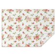thumbnail image 1 of Pioneer Flower Floral Print Pattern Rectangle Tablecloth 60"x84", Waterproof Polyester Table Cloth, Wipeable Spillproof for Dining Camping Indoor Outdoor, 1 of 5