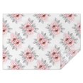 thumbnail image 1 of Pioneer Flower Floral Print Pattern Rectangle Tablecloth 60"x84", Waterproof Polyester Table Cloth, Wipeable Spillproof for Dining Camping Indoor Outdoor, 1 of 5