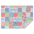 thumbnail image 1 of Pioneer Flower Floral Print Pattern Rectangle Tablecloth 60"x84", Waterproof Polyester Table Cloth, Wipeable Spillproof for Dining Camping Indoor Outdoor, 1 of 5