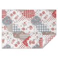 thumbnail image 1 of Pioneer Flower Floral Print Pattern Rectangle Tablecloth 60"x84", Waterproof Polyester Table Cloth, Wipeable Spillproof for Dining Camping Indoor Outdoor, 1 of 5