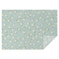 thumbnail image 1 of Pioneer Flower Floral Print Pattern Rectangle Tablecloth 60"x84", Waterproof Polyester Table Cloth, Wipeable Spillproof for Dining Camping Indoor Outdoor, 1 of 5