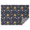 thumbnail image 1 of Pioneer Flower Floral Print Pattern Rectangle Tablecloth 60"x84", Waterproof Polyester Table Cloth, Wipeable Spillproof for Dining Camping Indoor Outdoor, 1 of 5