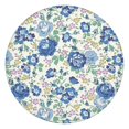 thumbnail image 1 of Pioneer Flower Floral Print Pattern Round Fitted Tablecloth with Elastic Edge,Dining Table Cover Waterproof,Outdoor Round Tablecloth for Camping,Dining,Indoor and Outdoor, 1 of 7