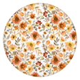 thumbnail image 1 of Pioneer Flower Floral Print Pattern Round Fitted Tablecloth with Elastic Edge,Dining Table Cover Waterproof,Outdoor Round Tablecloth for Camping,Dining,Indoor and Outdoor, 1 of 7