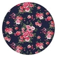 thumbnail image 1 of Pioneer Flower Floral Print Pattern Round Fitted Tablecloth with Elastic Edge,Dining Table Cover Waterproof,Outdoor Round Tablecloth for Camping,Dining,Indoor and Outdoor, 1 of 7