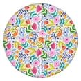 thumbnail image 1 of Pioneer Flower Floral Print Pattern Round Fitted Tablecloth with Elastic Edge,Dining Table Cover Waterproof,Outdoor Round Tablecloth for Camping,Dining,Indoor and Outdoor, 1 of 7