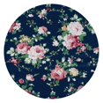 thumbnail image 1 of Pioneer Flower Floral Print Pattern Round Fitted Tablecloth with Elastic Edge,Dining Table Cover Waterproof,Outdoor Round Tablecloth for Camping,Dining,Indoor and Outdoor, 1 of 7