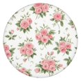 thumbnail image 1 of Pioneer Flower Floral Print Pattern Round Fitted Tablecloth with Elastic Edge,Dining Table Cover Waterproof,Outdoor Round Tablecloth for Camping,Dining,Indoor and Outdoor, 1 of 7