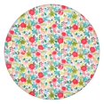 thumbnail image 1 of Pioneer Flower Floral Print Pattern Round Fitted Tablecloth with Elastic Edge,Dining Table Cover Waterproof,Outdoor Round Tablecloth for Camping,Dining,Indoor and Outdoor, 1 of 7