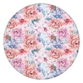 thumbnail image 1 of Pioneer Flower Floral Print Pattern Round Fitted Tablecloth with Elastic Edge,Dining Table Cover Waterproof,Outdoor Round Tablecloth for Camping,Dining,Indoor and Outdoor, 1 of 7