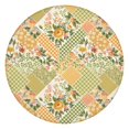 thumbnail image 1 of Pioneer Flower Floral Print Pattern Round Fitted Tablecloth with Elastic Edge,Dining Table Cover Waterproof,Outdoor Round Tablecloth for Camping,Dining,Indoor and Outdoor, 1 of 7