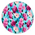 thumbnail image 1 of Pioneer Flower Floral Print Pattern Round Fitted Tablecloth with Elastic Edge,Dining Table Cover Waterproof,Outdoor Round Tablecloth for Camping,Dining,Indoor and Outdoor, 1 of 7