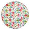 thumbnail image 1 of Pioneer Flower Floral Print Pattern Round Fitted Tablecloth with Elastic Edge,Dining Table Cover Waterproof,Outdoor Round Tablecloth for Camping,Dining,Indoor and Outdoor, 1 of 7