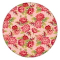 thumbnail image 1 of Pioneer Flower Floral Print Pattern Round Fitted Tablecloth with Elastic Edge,Dining Table Cover Waterproof,Outdoor Round Tablecloth for Camping,Dining,Indoor and Outdoor, 1 of 7