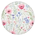 thumbnail image 1 of Pioneer Flower Floral Print Pattern Round Fitted Tablecloth with Elastic Edge,Dining Table Cover Waterproof,Outdoor Round Tablecloth for Camping,Dining,Indoor and Outdoor, 1 of 7