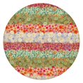 thumbnail image 1 of Pioneer Flower Floral Print Pattern Round Fitted Tablecloth with Elastic Edge,Dining Table Cover Waterproof,Outdoor Round Tablecloth for Camping,Dining,Indoor and Outdoor, 1 of 7