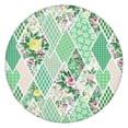 thumbnail image 1 of Pioneer Flower Floral Print Pattern Round Fitted Tablecloth with Elastic Edge,Dining Table Cover Waterproof,Outdoor Round Tablecloth for Camping,Dining,Indoor and Outdoor, 1 of 7